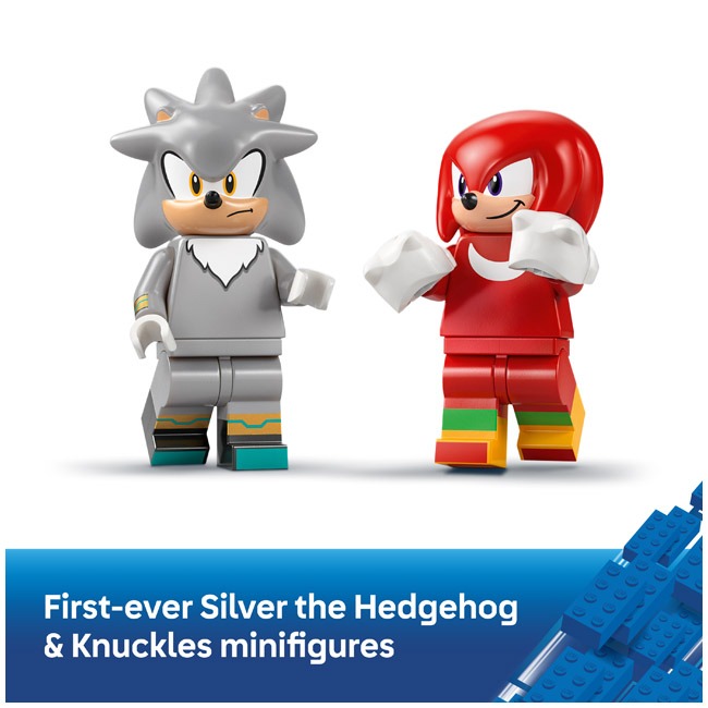 LEGO SONIC THE HEDGEHOG SILVER'S CAR VS KNUCKLES MONSTER TR