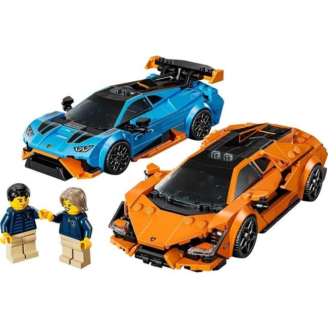 LEGO SPEED CHAMPIONS LAMBORGHINI REVUELTO AND HURACAN STO
