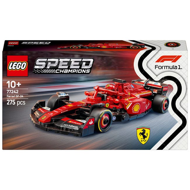 LEGO SPEED CHAMPIONS FERRARI SF-24 F1 RACE CAR