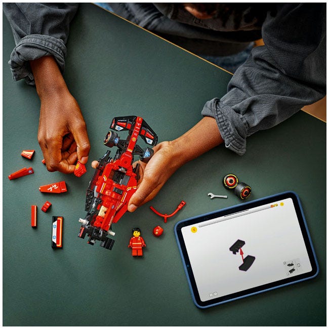 LEGO SPEED CHAMPIONS FERRARI SF-24 F1 RACE CAR
