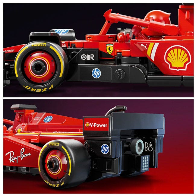 LEGO SPEED CHAMPIONS FERRARI SF-24 F1 RACE CAR