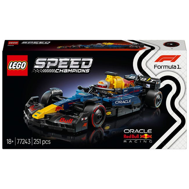LEGO SPEED CHAMPIONS ORACLE RED BULL RACING RB20 F1 RACE CAR