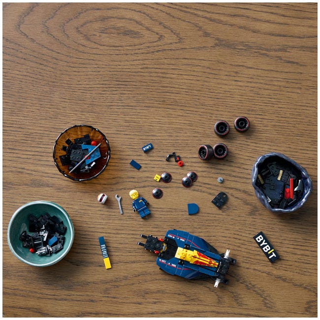 LEGO SPEED CHAMPIONS ORACLE RED BULL RACING RB20 F1 RACE CAR