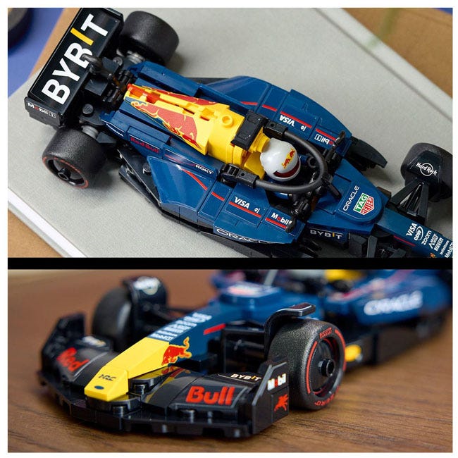 LEGO SPEED CHAMPIONS ORACLE RED BULL RACING RB20 F1 RACE CAR