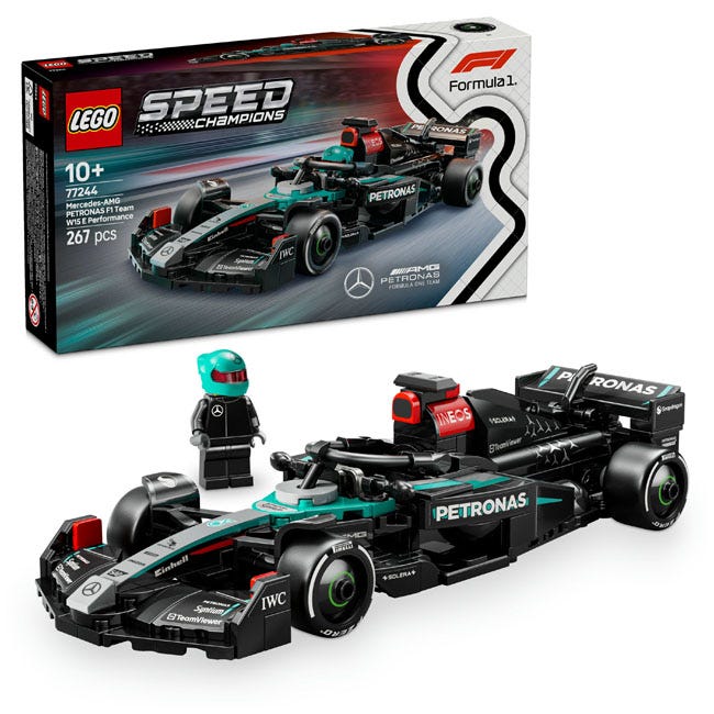 LEGO SPEED CHAMPIONS MERCEDES-AMG  F1 W15 RACE CAR