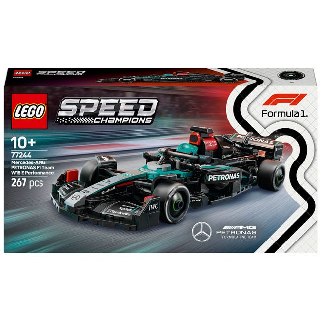 LEGO SPEED CHAMPIONS MERCEDES-AMG  F1 W15 RACE CAR