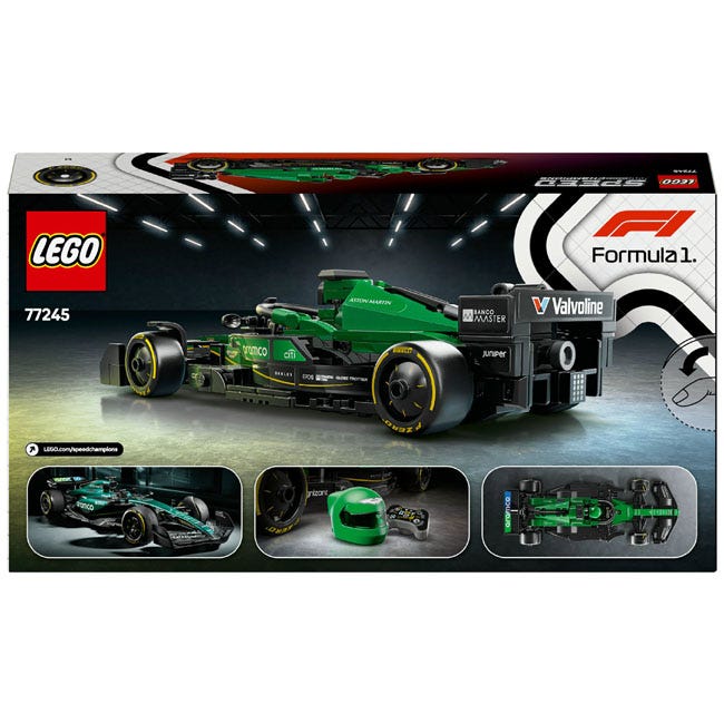 LEGO SPEED CHAMPIONS ASTON MARTIN ARAMCO F1 AMR24 RACE CAR