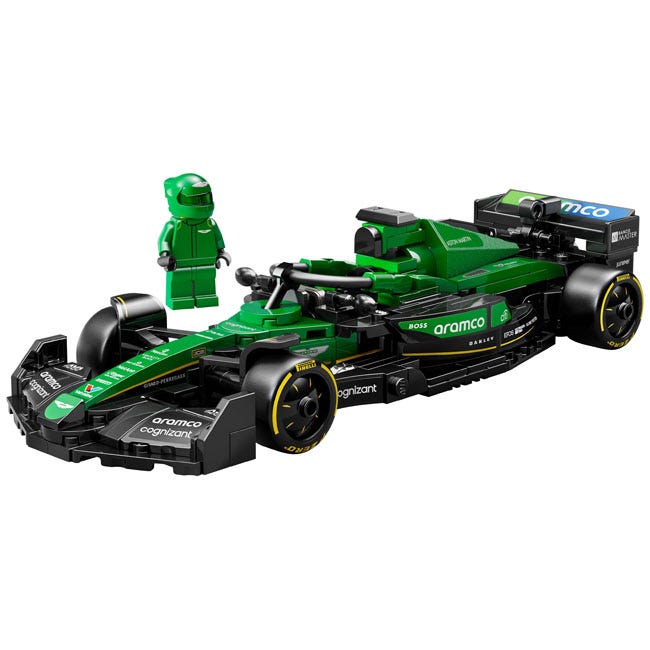 LEGO SPEED CHAMPIONS ASTON MARTIN ARAMCO F1 AMR24 RACE CAR