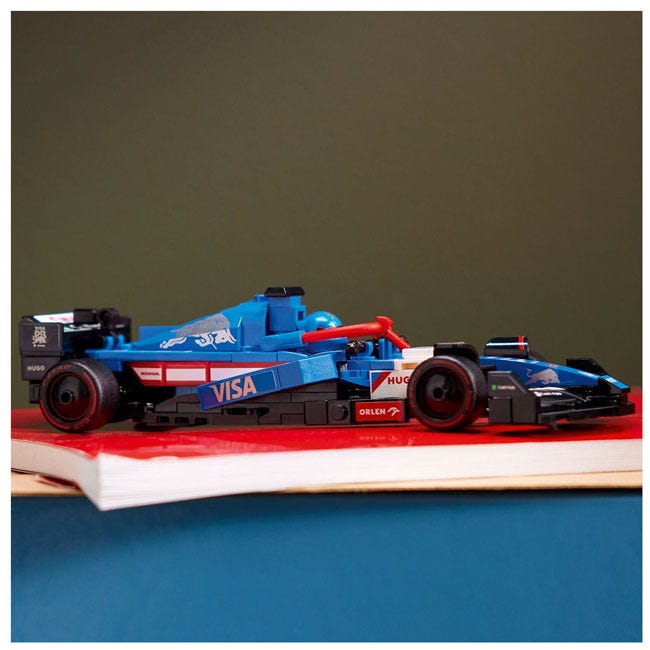 LEGO SPEED CHAMPIONS VISA CASH APP RB VCARB 01 F1 RACE CAR
