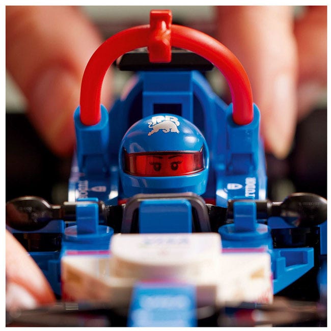 LEGO SPEED CHAMPIONS VISA CASH APP RB VCARB 01 F1 RACE CAR