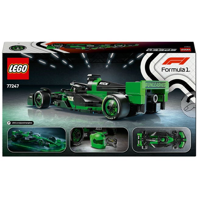 LEGO SPEED CHAMPIONS KICK SAUBER F1 TEAM C44 RACE CAR