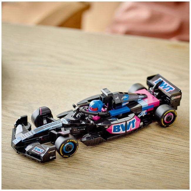 LEGO SPEED CHAMPIONS BWT ALPINE F1 TEAM A524 RACE CAR
