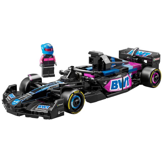 LEGO SPEED CHAMPIONS BWT ALPINE F1 TEAM A524 RACE CAR