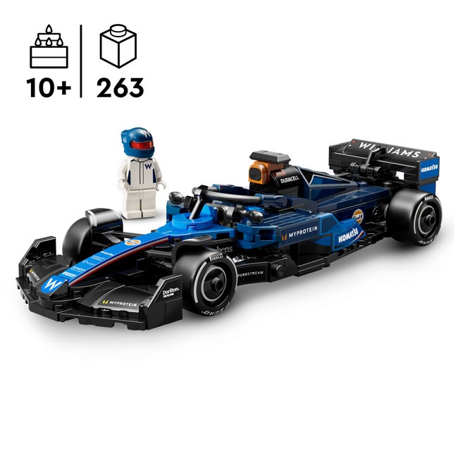 LEGO SPEED CHAMPIONS WILLIAMS RACING FW46 F1 RACE CAR