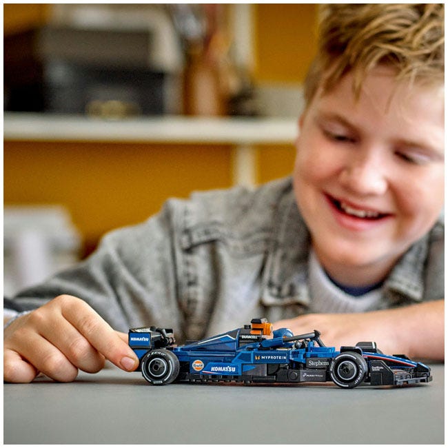LEGO SPEED CHAMPIONS WILLIAMS RACING FW46 F1 RACE CAR