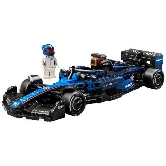 LEGO SPEED CHAMPIONS WILLIAMS RACING FW46 F1 RACE CAR
