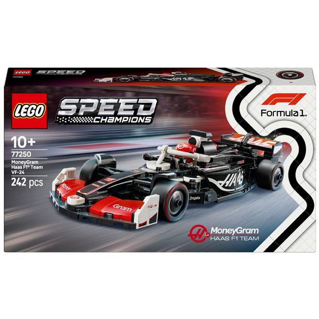 LEGO SPEED CHAMPIONS MONEYGRAM HAAS F1 TEAM VF-24 RACE CAR