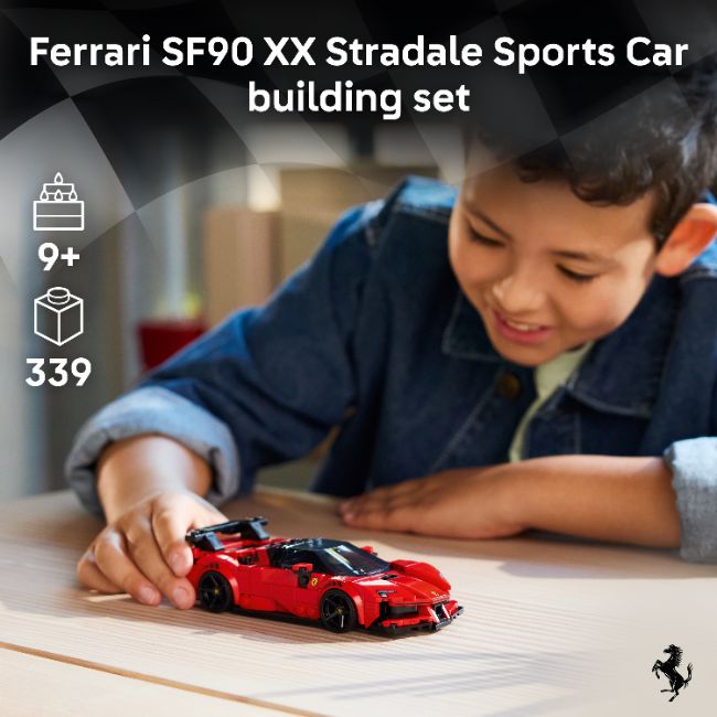 LEGO SPEED CHAMPIONS FERRARI SF90 XX STRADALE SPORTS CAR