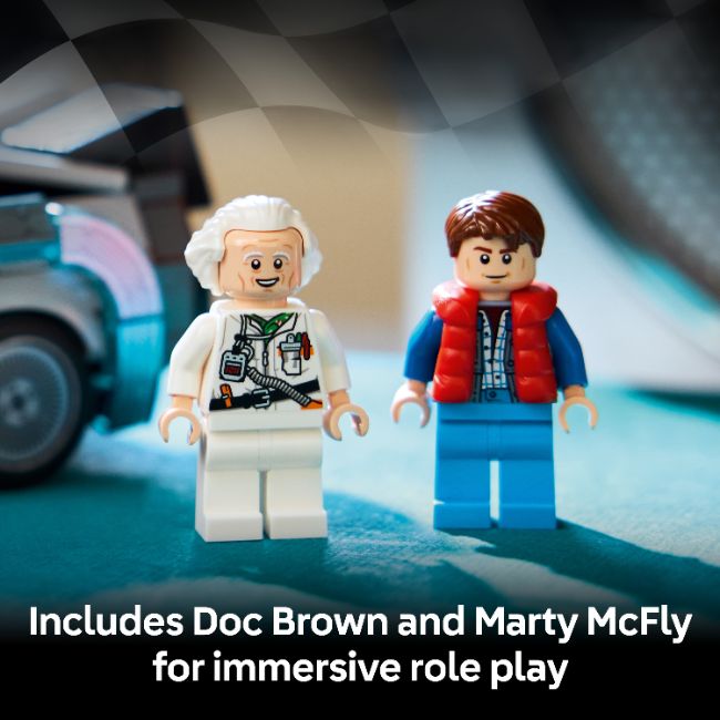 LEGO SPEED CHAMPIONS TIME MACHINE FROM BACK TO THE FUTURE