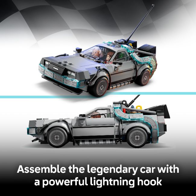 LEGO SPEED CHAMPIONS TIME MACHINE FROM BACK TO THE FUTURE