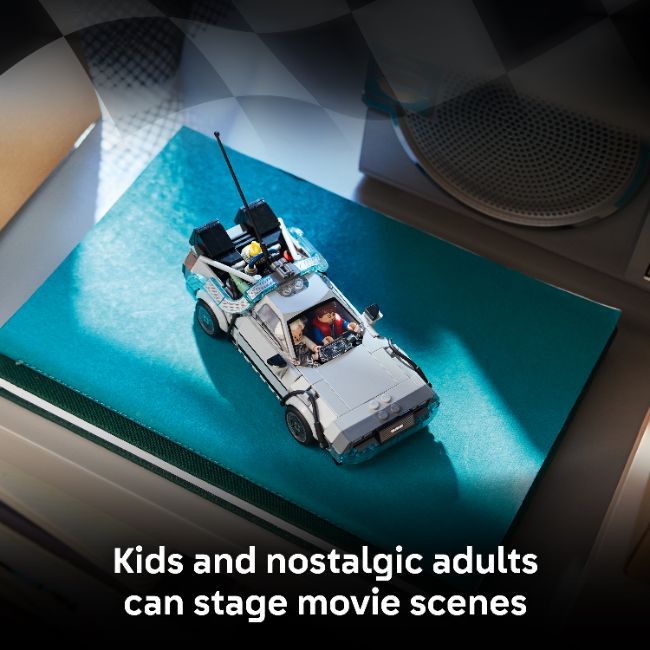 LEGO SPEED CHAMPIONS TIME MACHINE FROM BACK TO THE FUTURE