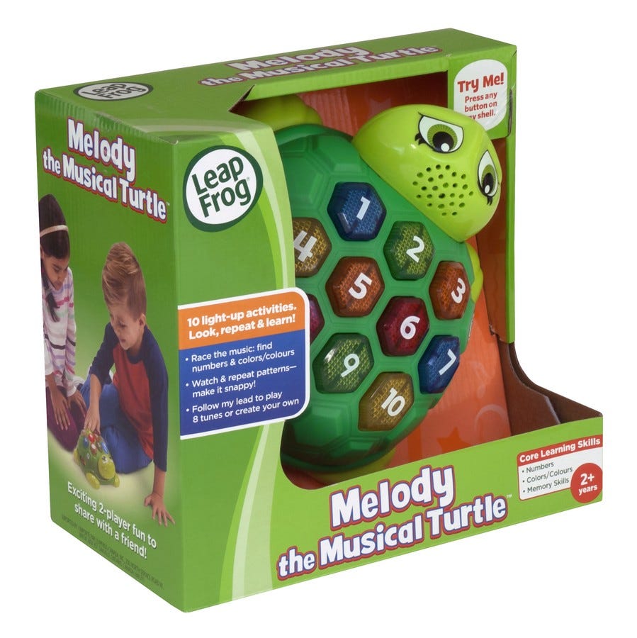 LEAP FROG MELODY THE MUSIC TURTLE