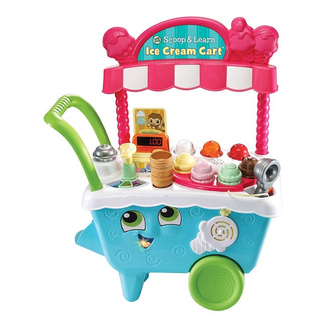 LEAPFROG SCOOP & LEARN ICE CREAM CART