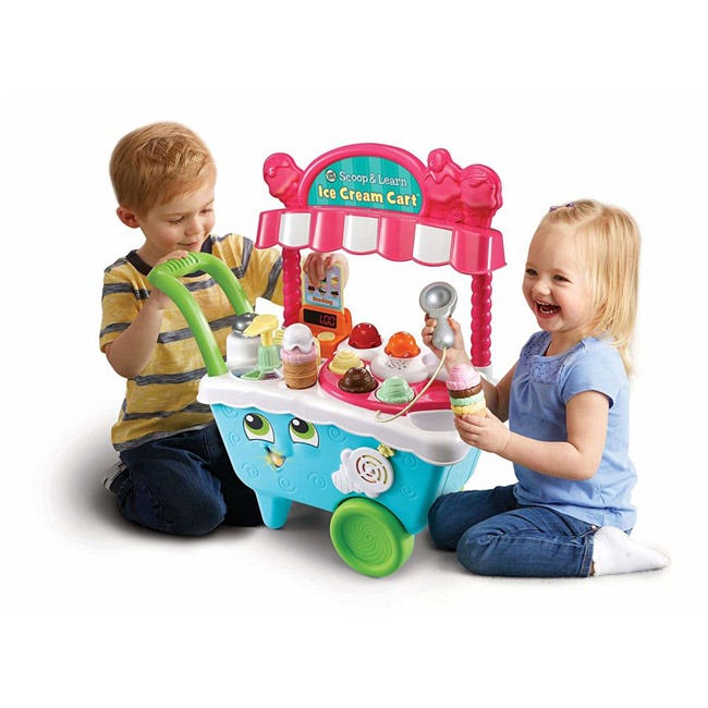 LEAPFROG SCOOP & LEARN ICE CREAM CART