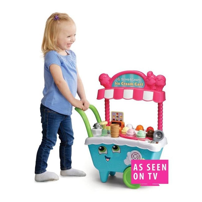 LEAPFROG SCOOP & LEARN ICE CREAM CART