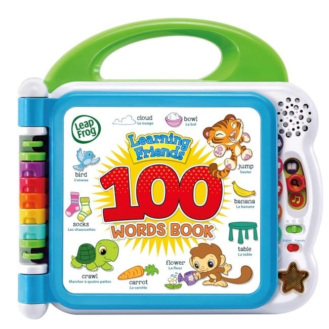 LEAPFROG LEARNING FRIENDS 100 WORDS BOOK UK & FR