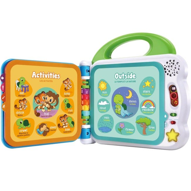 LEAPFROG LEARNING FRIENDS 100 WORDS BOOK UK & FR