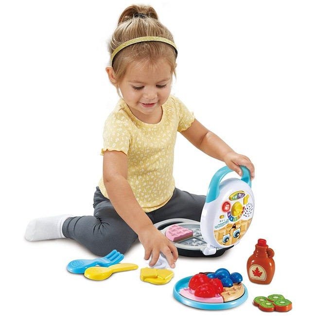 LEAP FROG BUILD-A-WAFFLE LEARNING SET
