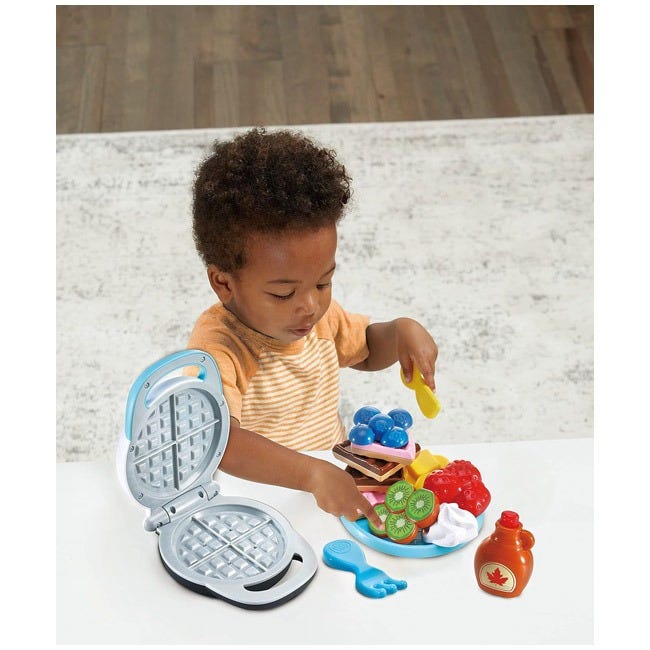 LEAP FROG BUILD-A-WAFFLE LEARNING SET