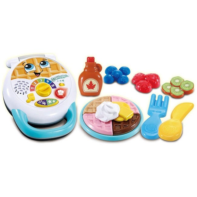 LEAP FROG BUILD-A-WAFFLE LEARNING SET