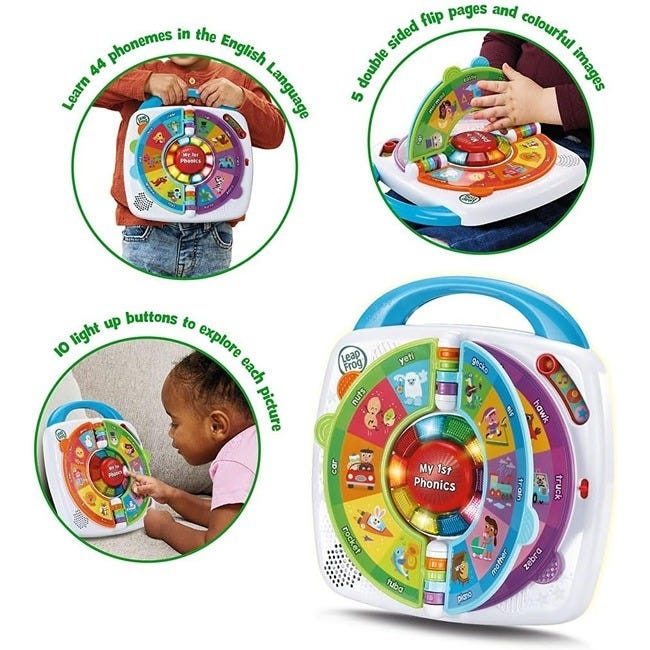 LEAPFROG MY 1ST PHONICS SPIN AND LEARN