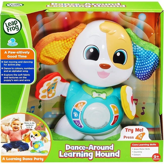 LEAPFROG DANCEAROUND LEARNING HOUND UK AND AR
