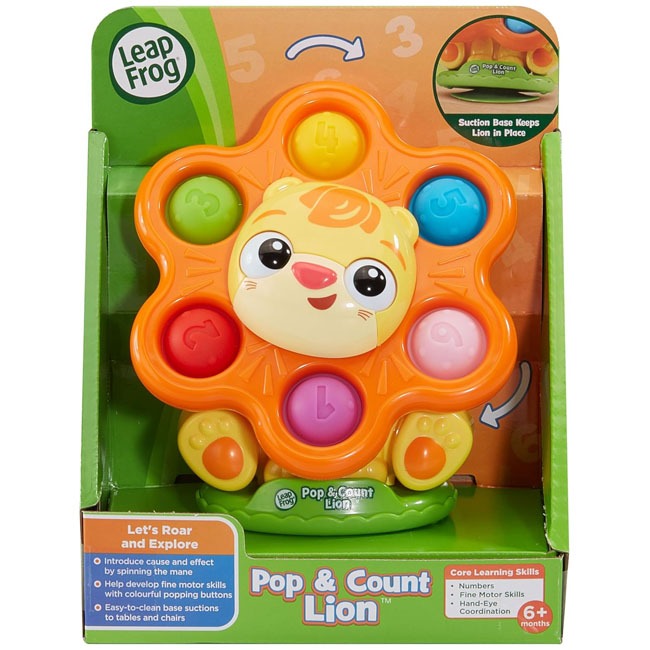 LEAPFROG  POP & COUNT LION TM  NON-ELECTRONIC(LFUK)