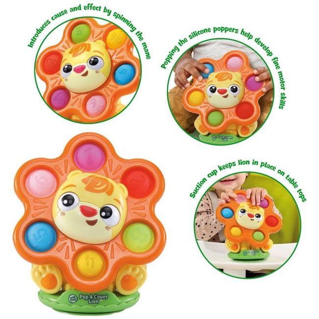 LEAPFROG  POP & COUNT LION TM  NON-ELECTRONIC(LFUK)