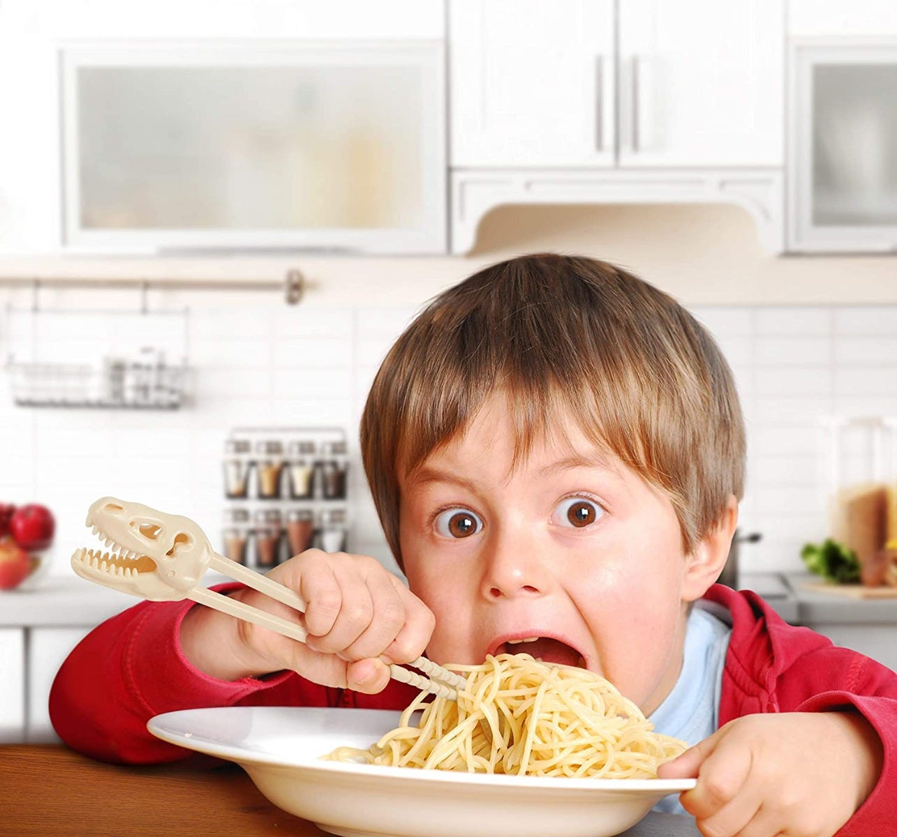 FRED  MUNCHTIME CHOPSTICKS DINO SKULL