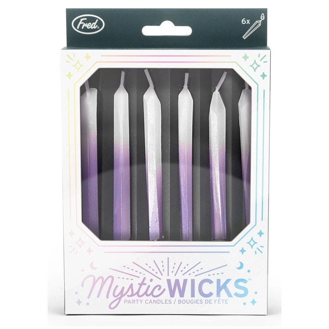 FRED MYSTIC WICKS - BDAY CANDLE