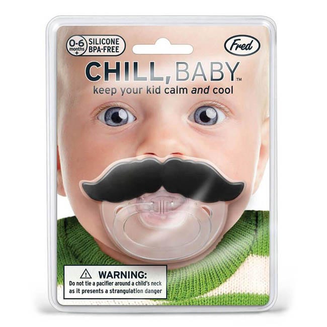 FRED CHILL BABY PACIFIER MUSTACHE