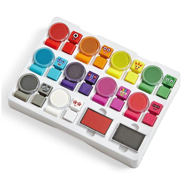 NUMBERBLOCKS STAMPOLINE PARK STAMP ACTIVITY SET