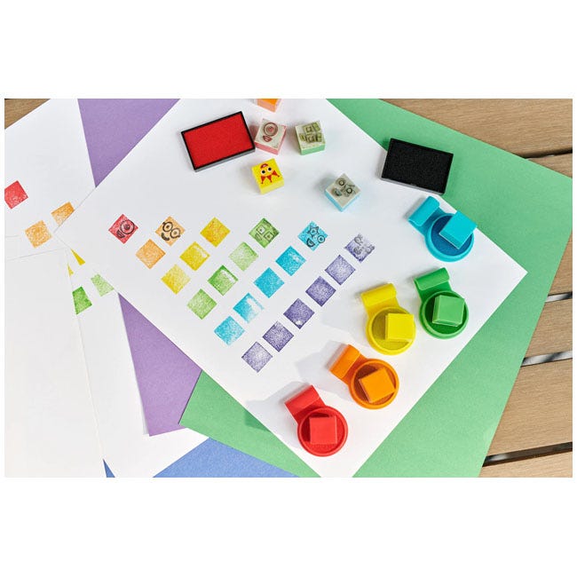 NUMBERBLOCKS STAMPOLINE PARK STAMP ACTIVITY SET