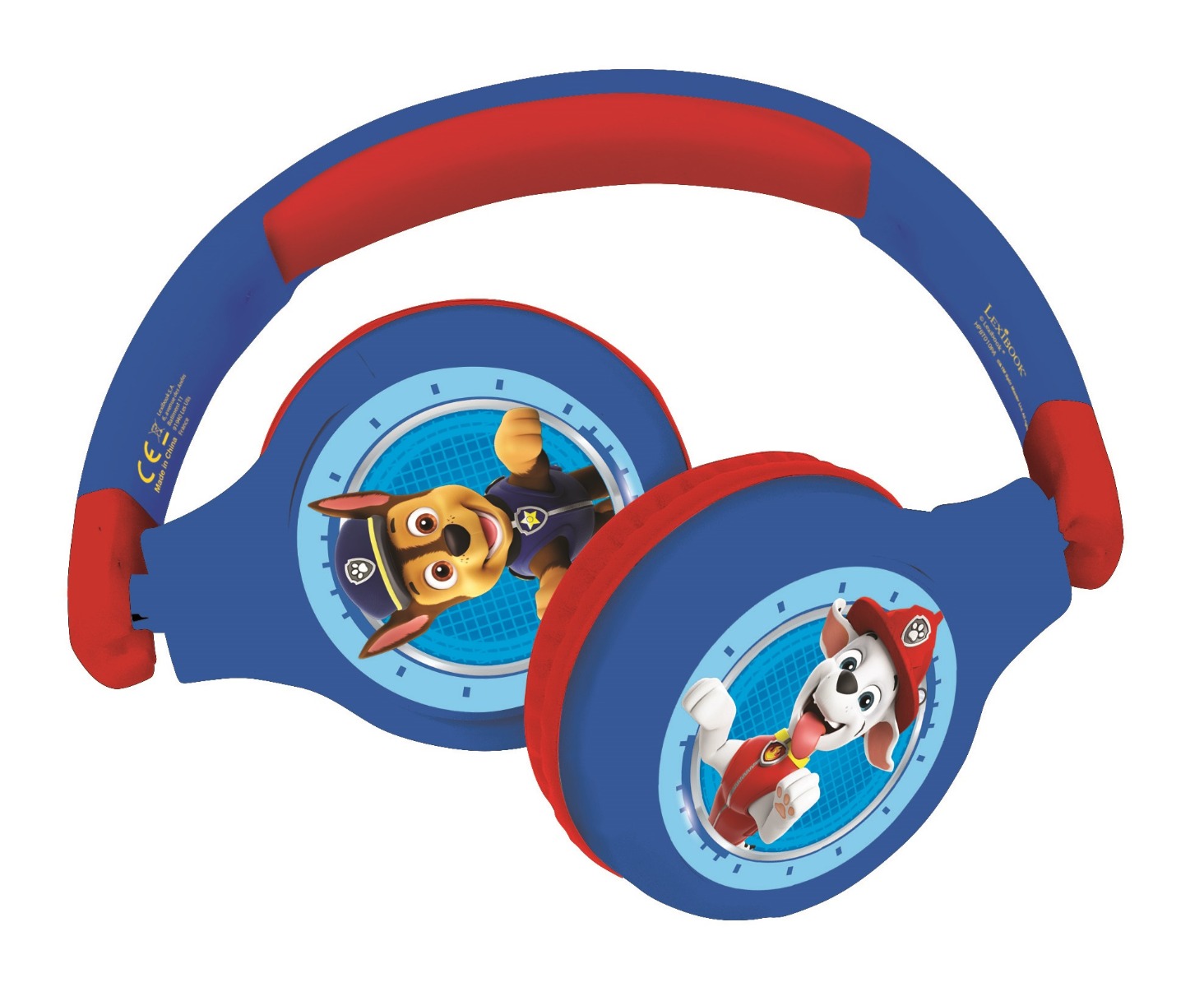 LEXIBOOK 2IN1 BT&WIRED COMFORT FOLDABLE HEADPHONES