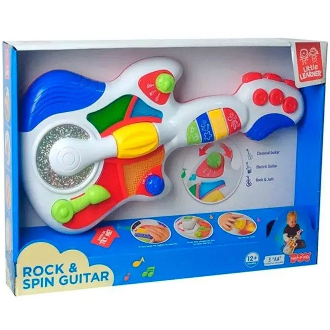 LITTLE LEARNERS ROCK N SPIN GUITAR