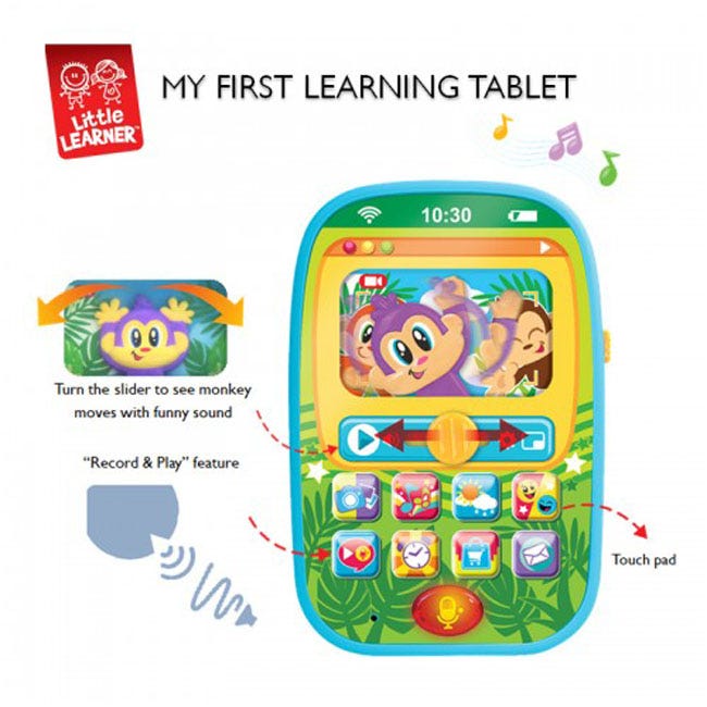 LITTLE LEARNERS MY FIRST LEARNING TABLET