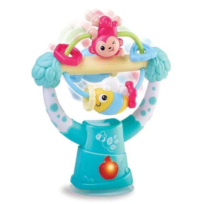 LITTLE LEARNERS SPIN N DISCOVER HIGH CHAIR TOY