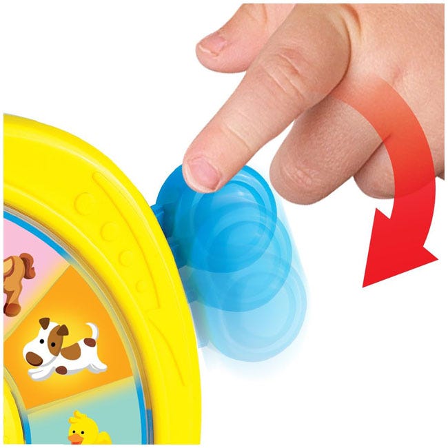 LITTLE LEARNERS SPIN N LEARN SCHOOL BUS