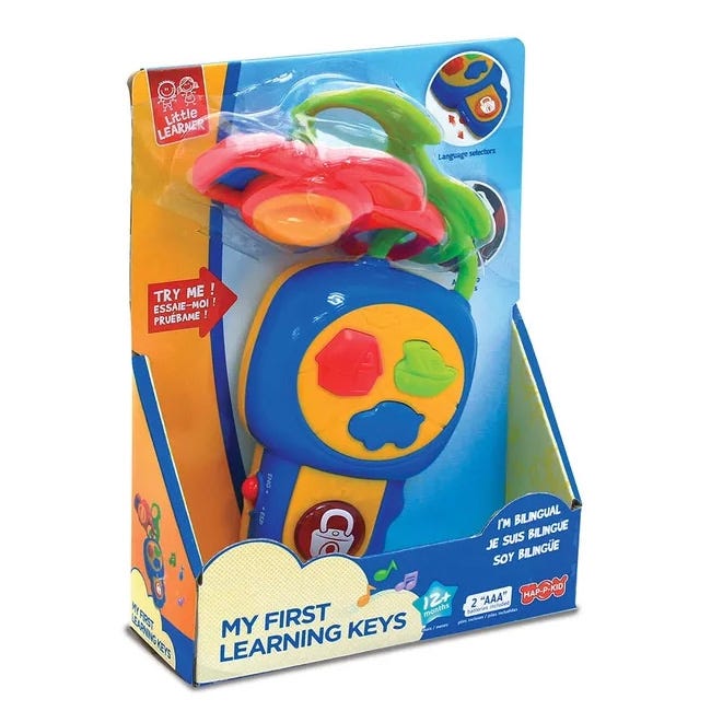 LITTLE LEARNERS MY FIRST LEARNING KEY TOY