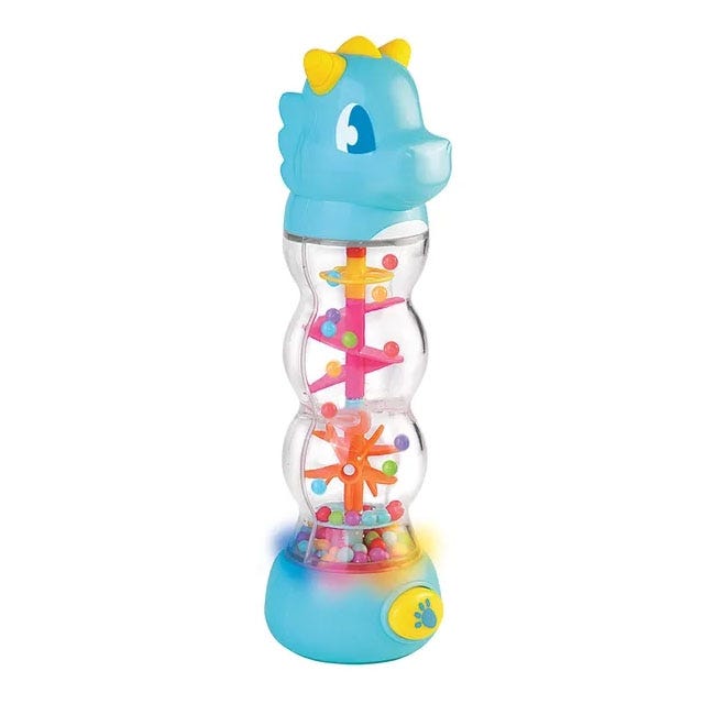LITTLE LEARNERS BABY DINO RAINMAKER LIGHT UP TOY